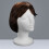 Foam Wig Stand Female Tall White Model Head 6