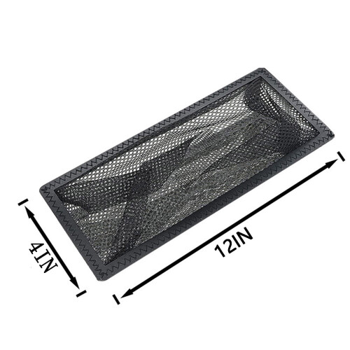 Floor Vent Cover Mesh Filter 4 x 12 Inch 1-Pack 1