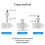 8X Stainless Steel Quick Release Pin 8mm Diameter  Locking Pin with Push Button Lanyard Cable Usable Length 50mm 5