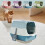 Enclosed Cat Litter Box with Side Entry 19.69x13.39x12.99 8