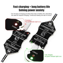 LTD-100 Inductance Tester Rechargeable Motherboard Coil Tester Type C Port Dual Alerts for Electromagnetic Testing