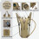 Outdoor Hydration Backpack 3L Green 3