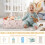 Floral Diaper Caddy Organizer Basket 3