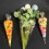 Clear Cone-Shaped Treat Bags Plastic 100 pcs 7