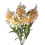 Bouquet de fleurs artificielles réaliste 34 cm 2