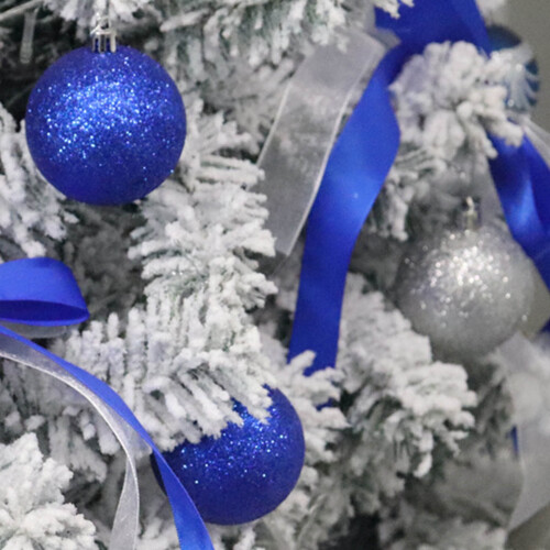 Christmas Ball Ornaments Set Glittering Shatterproof 2