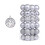 Christmas Ball Set Electroplated Silver 36 pcs 2