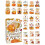 Thanksgiving Gift Tags Pumpkin Maple Theme 60 Pcs 2