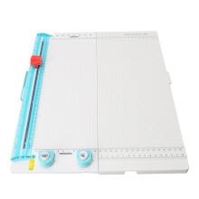 Paper Trimmer and Scoring Board 7-in-1 Compact Folding 12.2