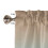 Teal Brown Gradient Curtains Rod Pocket Short Half Drapes 6