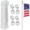Flag Pole Rope Replacement Kit with 4 Swivel Snaps and 50 6
