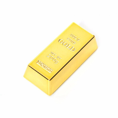 Gold Brick Resin Fridge Magnet 1 Piece 1
