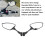 Motorcycle Mirror Convex Adjustable 360 Ball Joint M8/M10 3