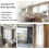 Rail de rideau de plafond double rangée robuste blanc 140 cm 5