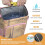 Pink Insulated Waterproof Cooler Backpack 15L 2