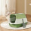 Enclosed Cat Litter Box with Side Entry 19.69x13.39x12.99 7
