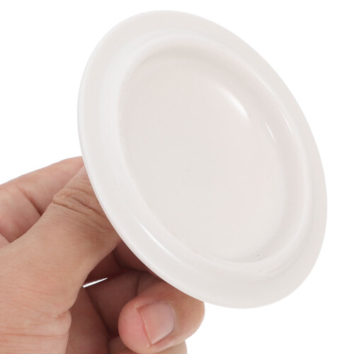 White Ceramic Pot Lid Kitchen and Restaurant Use 2