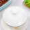 White Ceramic Pot Lid Kitchen and Restaurant Use 4