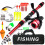 Fishing Pole Set with Telescopic Rod and Spinning Reel 4