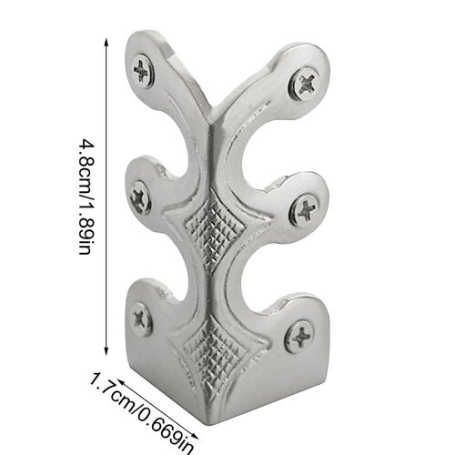 Vintage Metal Socket Corner Protectors Decorative 2