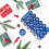 Christmas Ball Set Electroplated Silver Blue 36 Pcs 6