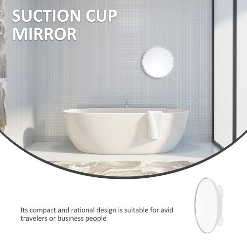 Suction Cup Magnifying Mirror for Bathroom 10X 2