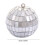 Silver Shatterproof Christmas Tree Ornaments 1.97 Inch 4