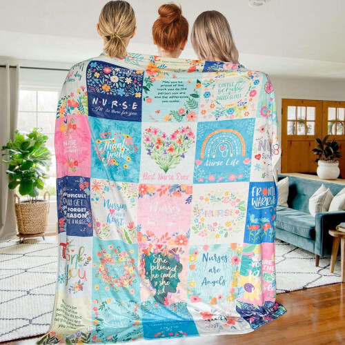 Boho sykepleierteppe mykt 50x60 tommer 1