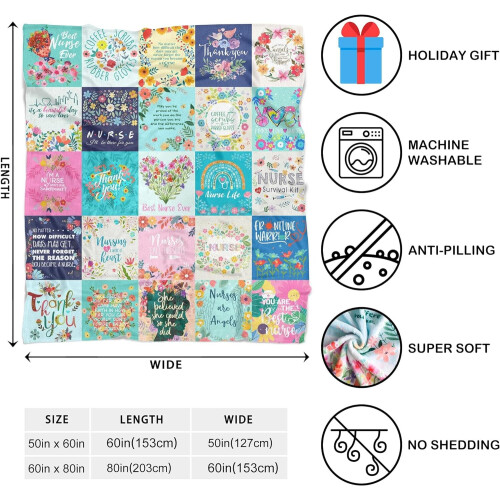 Boho sykepleierteppe mykt 50x60 tommer 2