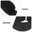 MUSEYA rowing machine footrest straps nylon black 1 pair 6
