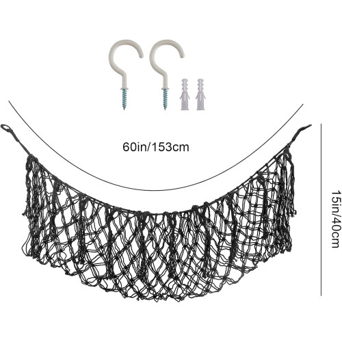 Sports Ball Storage Net Hanging Mesh Organizer 1 Pack 1