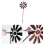 Wind Metal Garden Windmill Stake Spinners 1 Pack 3