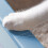 Large Cats Litter Box Semi-Closed Plastic Tray Light Blue 5