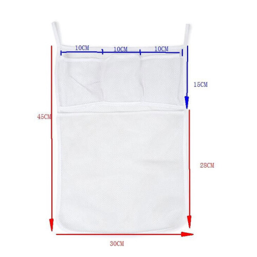 Mesh Bath Toy Organizer with Strong Hooks 2 Pack 2