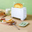Stainless Steel Toaster Retro Style 2-Slice 6 Functions 4