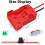 Power Wheel Adapter Kit for Milwaukee 18V Battery 3-Pack 6