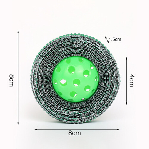 Cat Flutter Ball Toy Corrugated Paper 1 Pack 2