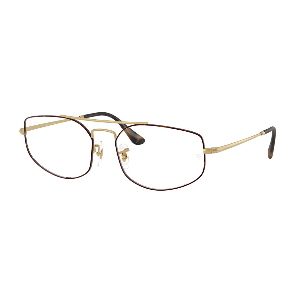 Ray-Ban Explorer 5 RX6545, Matt Havana On Matt Arista Gold Glasses, Mojo Glasses - Image 3