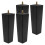 Wooden Sofa Legs Black 15cm 4 Pieces 7