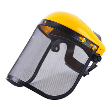 Safety Face Shield with Mesh Visor for Yard Work