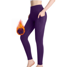 Women's Stretch Plush Yoga Pants with Pockets
