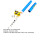 Mini telescopische vishengel met spinmolen (1 meter) 6