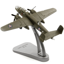 B-25 Bomber Model Alloy 1:144 for Aviation Collectors