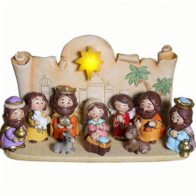 Christmas LED Nativity Manger Set Decoration