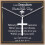Cross Necklace Silver Cuban Link Chain for Men 1