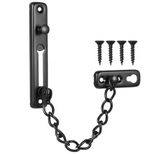 Heavy Duty Unbranded Garage Door Chain Lock Black