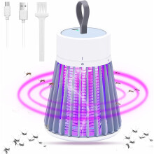 GIXUSIL Rechargeable Bug Zapper Portable USB LED Purple