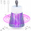 GIXUSIL Rechargeable Bug Zapper Portable USB LED Purple 1