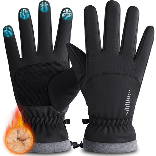 Winter Waterproof Ski Gloves Unisex Thermal Windproof