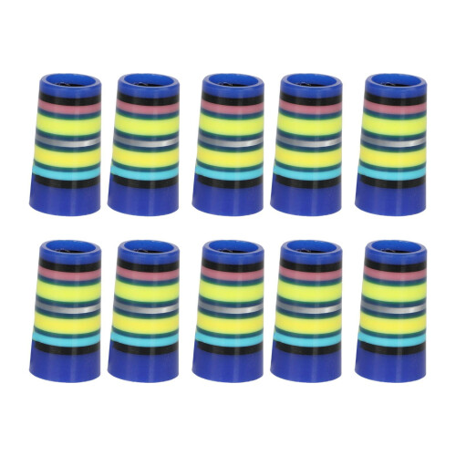 Golf Iron Ferrules 370 Inch Portable End Caps 10 Pack